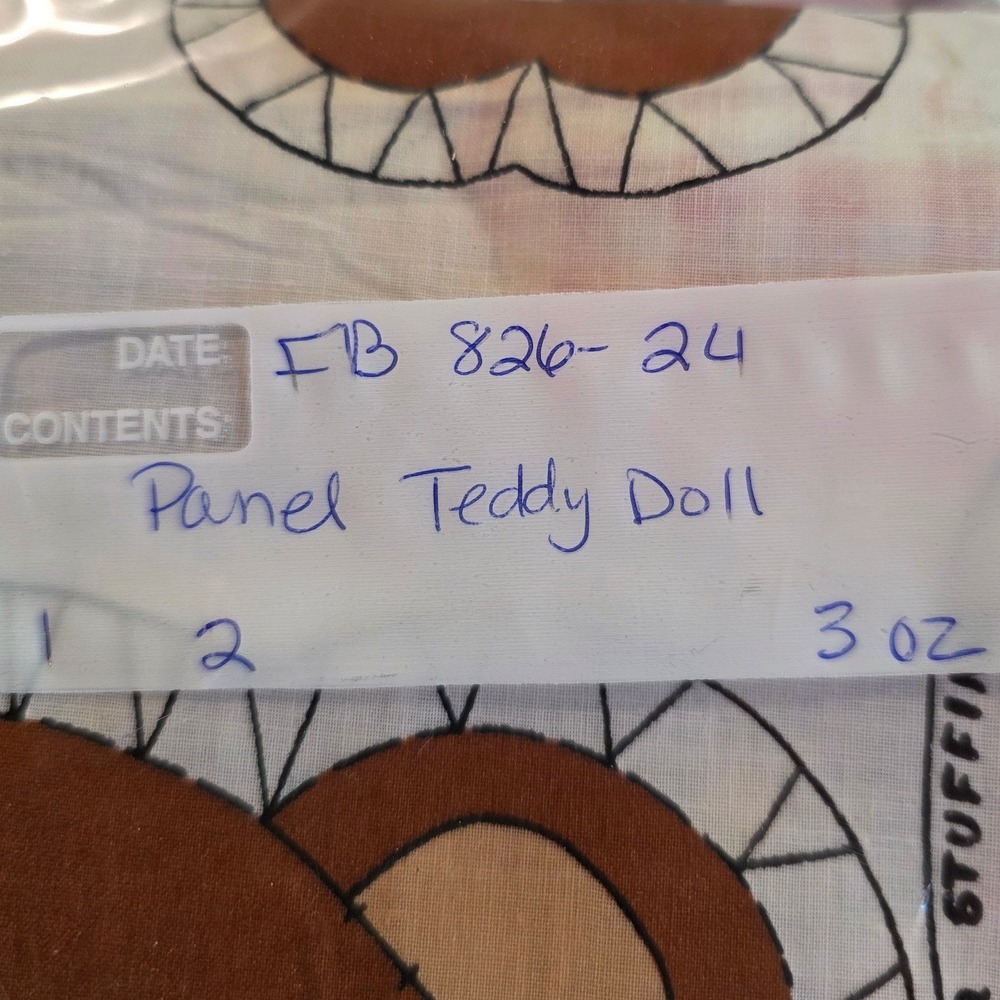 The Three Bears Fabric Panel Multi Cut Sew - Picture 8 of 8